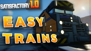 Perfect Beginner Guide To Trains Satisfactory 1.0