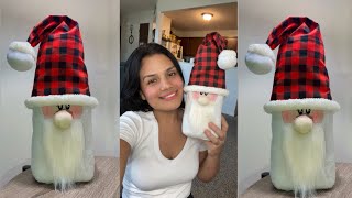 Santa claus 🎅 hecho con botella plástica y tela reciclada. ❤️♻️ #diy #proyectosdiy #reciclaje