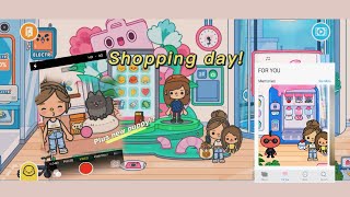 Shopping Day! + New Puppy!? 😱 | Toca Boca Life World Roleplay