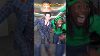 Kai Cenat Really got John Cena on his stream #kaicenatstream #johncena