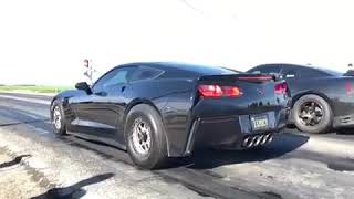 Corvette c7 procharged vs Nissan Gtr alpha 12