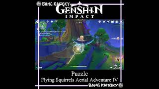 Flying Squirrels Aerial Adventure 4 - Puzzle: Summertide Scales and Tales Event | Genshin Impact