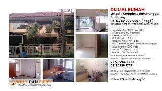 DIJUAL RUMAH SIAP HUNI DI KOMPLEK BATUNUNGGAL BANDUNG, IDR 5,75 M (NEGO) | HUB. 0877 7756 8484