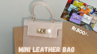 Mini Leather Handbag ~ Online Shopping from AB Brand