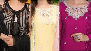 DIY Stunning fancy Dress Neck design || Party Wear Dress Designing Ideas