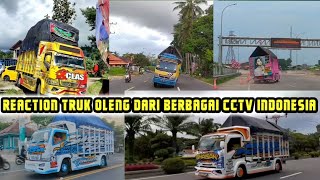 kumpulan truk oleng dari berbagai cctv || truk cabe oleng parah 🔥🔥❗❗