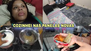 MINHAS JANTA DE 3 DIAS + A DONA DA CASA ME DEU ISSO 🙏😊 VLOG