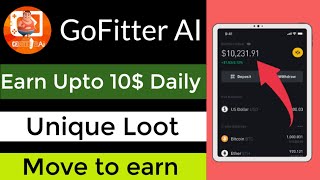 New Move To Earn with AI app - Earn Upto 100$ - 300$ - New airdrop with instant payment - Don't Miss