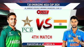 Live IND-A vs PAK-A | Pakistan A VS India A Emerging Asia Cup Live Match - PAK VS IND Live Score