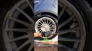 Detailing ASMR - how to clean wheels like a PRO 🚘💦 #asmrcleaning #asmr #detailing