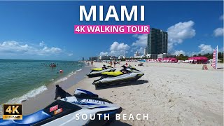 Miami Walking Tour 4K - SOUTH BEACH - Immersive Sound [4K Ultra HD/60fps]