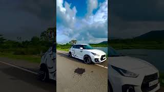 White Swift Modified look |Swift Lover Status video #car #modification