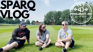 Filming the NFL SPARQ Tests | Project 40 VLOG