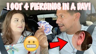 VOTING 2020 + GETTING 4 PIERCINGS IN A DAY! | SUNDAY VLOG | Jenn Torres