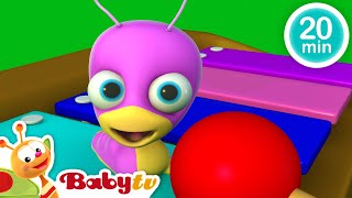 Exploring with Tulli the Caterpillar 🐛🌟🌈  | Guessing games for kids @BabyTV