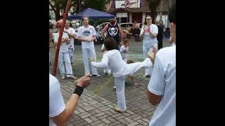 Pedrinho na roda de capoeira #capoeira