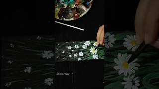 Simple and easy bookmark painting for beginners #viral #shorts #art #painting #drawing #colors