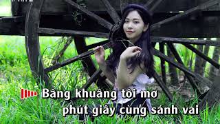 Karaoke Ga Chiều Phố Nhỏ | Nguyên Vũ | Beat Giao Linh