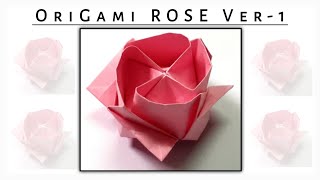 Origami Rose | How To Make An Origami Rose