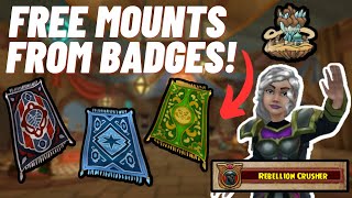 Wizard101| Get These FREE Mounts From Badges!