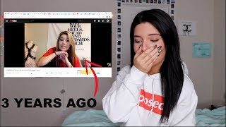 Reacting To My First Vlogmas EVER..