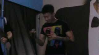 Singing happy birthday to Jay Park 120428