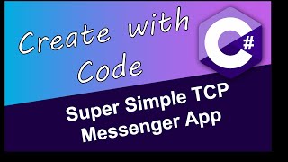 Super Simple TCP Server Messenger Application C#