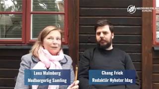 Lena Malmberg och Chang Frick i Almedalen om det nya medielandskapet