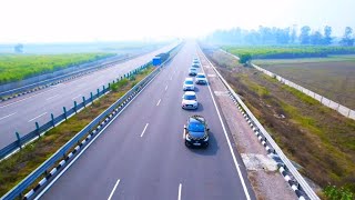 #viral #carracing  #jaibabaki #jaiguruji  app k samne bhraat m jati Hui cars ki drone video NH 152D