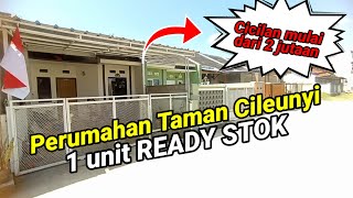 Review Rumah Ready Stok di Perumahan Taman Cileunyi | WA: 087874412084