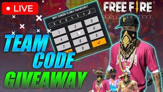 🛑 PENTA GAMING 8G ? is live - TEAM CODE GIVEAWAY NON STOP CUSTOM GIVEAWAYS/ #livegaming #freefire