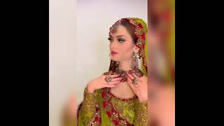 kashees new jewellery photoshoot and beautiful bridal makeup and  beautiful  kashee's bridal dress