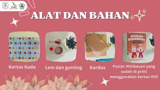 PAB (Proyek Aksi Belajar) | Membuat Poster Himbauan Dengan Bingkai Dari Kardus | Kelas 5