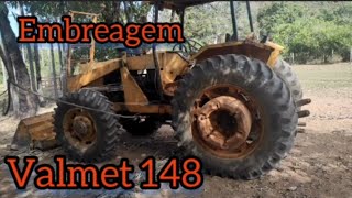 como trocar a embreagem do trator Valmet 148