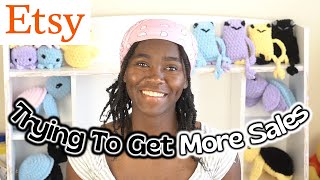 Turning On Etsy Ads For The First Time | Olivia Is Crocheting