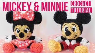 Mickey and Minnie Crochet Tutorial (Part 3)