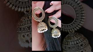 beautiful jhumka earrings design collection #yotubeshorts #video #trendingshort