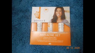 Update Derma E anti acne set