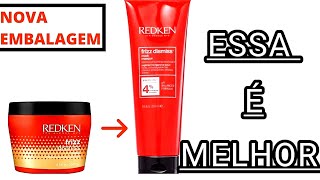 Máscara Frizz Dismiss redken reformulada ,essa vale a pena !