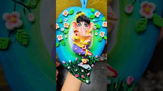 cute 😍 Ganesha making with clay ✨ l #youtube #shorts #viral #video