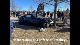 Our biggest... and now last Hershey Cars and Coffee. Crash shuts it down!!!!!