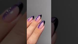 Purple Nail Art 💜💅🏻 #youtubeshorts #nailart