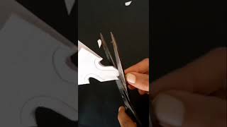 easy paper cutting idea | paper cutting idea #shorts#youtubeshorts#papercraft