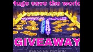 Fortnite save the world giveaway live