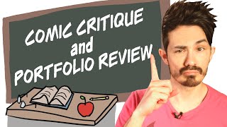 How to Get a Portfolio Review - How to Get Better at Comics