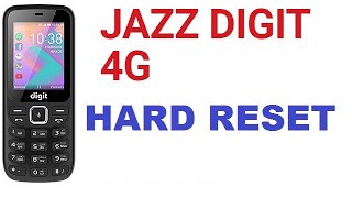 Jazz Digit 4G Hard Reset format jazz 4g Mobile Factory Reset Pin Code By GSM JAFARABAD TEAM