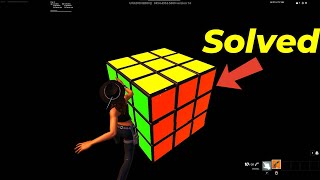 I Became The First Person To Solve A Rubik's Cube In Fortnite Creative