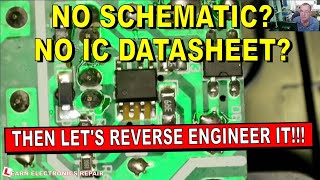 How To Reverse Engineer a PCB With No Datasheets! Dead Battery Charger Fault Diagnosis & Repair