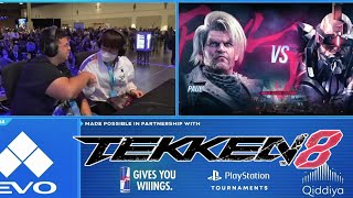 Evo 2024 - Knee (Paul) vs JoeCrush (Jack-8) Tekken 8 | Day 2