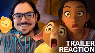 WISH: El Poder de los Deseos | REACCIÓN al Trailer Oficial